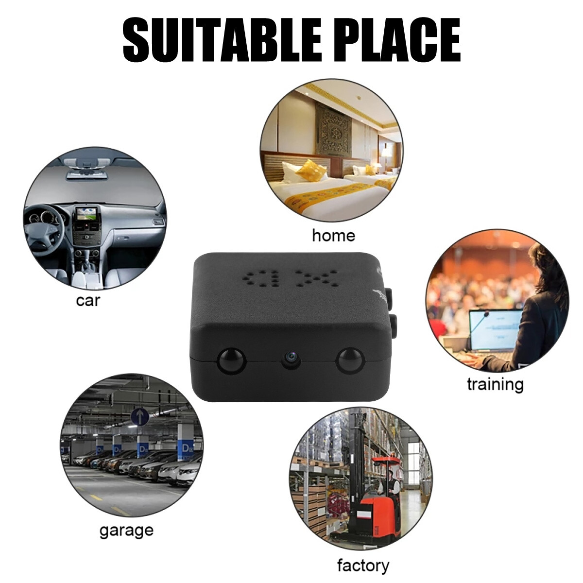 1080P HD Mini Camera Motion Detection Night Vision Recording Home Security Cam