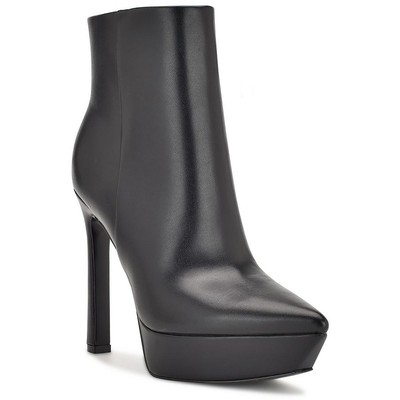 Женские ботильоны Nine West Loraa 3 черного цвета, размер 12, средний (B,M), BHFO 7747