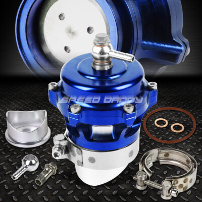 50 ММ АЛЮМИНИЕВЫЙ СИНИЙ ТУРБОКОМПРЕССОР 360 ВЕНТИЛЯЦИОННЫЙ ВЫПУСКНОЙ КЛАПАН BOV 35PSI BOOST + ФЛАНЕЦ
