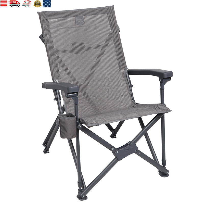 Timber Ridge Elite Heavy Duty Camp Chair, Premium Aluminum Frame - Free Shipping