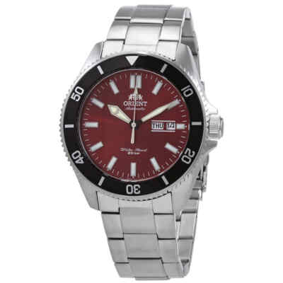 Мужские часы Orient Kanno с автоматическим красным циферблатом RA-AA0915R19B