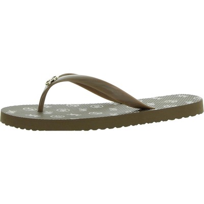 KORS Michael Kors Kids Womens Charm Slide Glitter Slide Sandals Shoes BHFO 8764