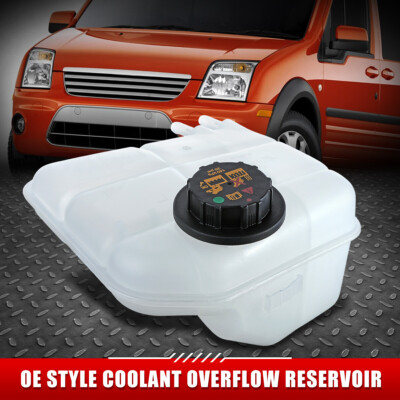 ДЛЯ 10-13 FORD TRANSIT ПОДКЛЮЧИТЕ 2,0-литровый ПЕРЕЛИВНОЙ БАЧОК ОХЛАЖДАЮЩЕЙ ЖИДКОСТИ РАДИАТОРА + КРЫШКА