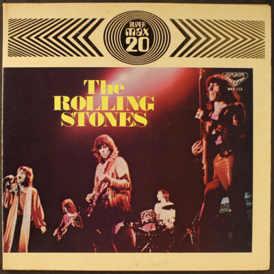 【LP】ローリング・ストーンズ／MAX 20 ROLLING STONES: super max 20 DECCA 12