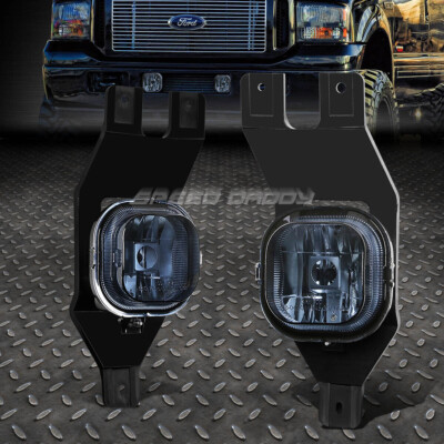 ДЛЯ 99-04 FORD F250 F350 F450 SUPER DUTY EXCURSION ПРОТИВОТУМАННЫЕ ФАРЫ С ДЫМЧАТЫМИ ЛИНЗАМИ