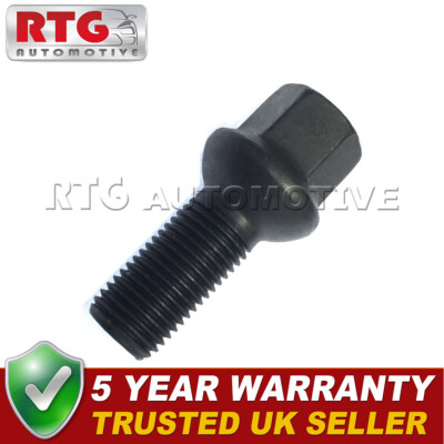 Wheel Bolt For Volkswagen Scirocco Mk2 2008 On (Alloy Wheels) Black