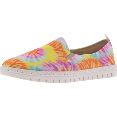 

Easy Street Womens Fresh Multi Slip-On Sneakers Shoes 5.5 Medium (B,M) BHFO 3884, Tye dye/gore, Fresh
