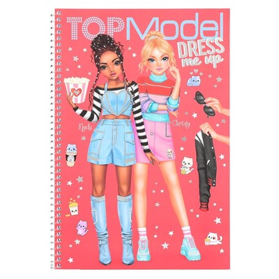 Depesche 12433 TOPModel Cutie Star-Dress 24 Pages for Designing Chic Outfits, Co