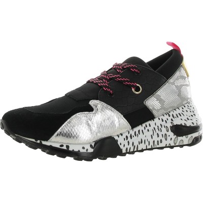 

Женские модные кроссовки Steve Madden Cliff B/W 8 Medium (B,M) BHFO 9824, Black/white/pink/silver