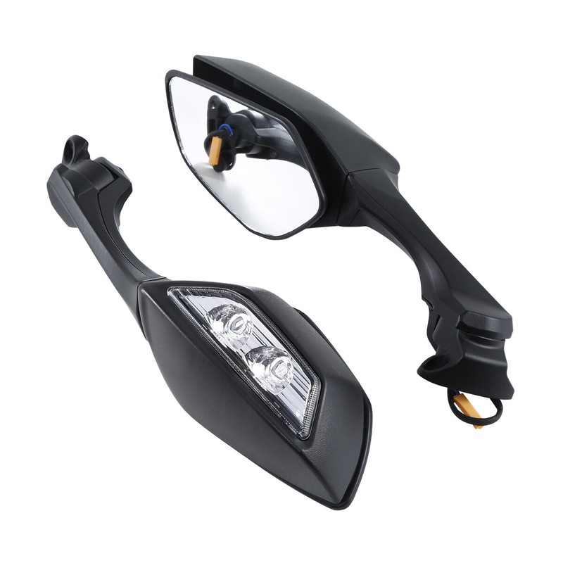 LED Rear View Mirror Turn Signal Fit For Kawasaki Ninja ZX10R ZX