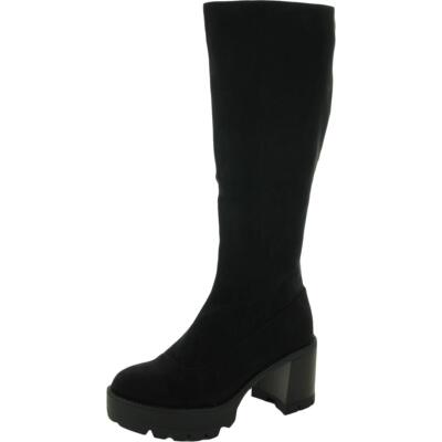 

Wild Pair Женские высокие сапоги до колена Mellinda на платформе с молнией Обувь BHFO 9206, Black mc, Mellinda