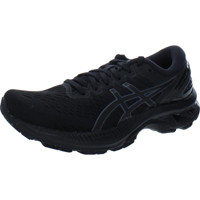 Женские черные спортивные и тренировочные кроссовки Asics 7 Medium (B,M) BHFO 0357