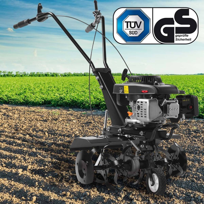 Brast Benzin Motorhacke AckerfrÃ¤Se Radantrieb GartenfrÃ¤Se Af5500n 2.Wahl