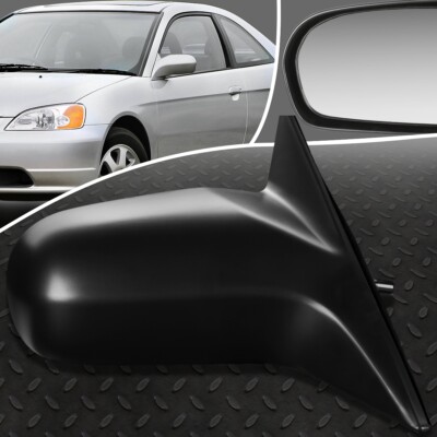 ДЛЯ 01-05 HONDA CIVIC 2DR OE STYLE РУЧНОЕ ЗЕРКАЛО ЗАДНЕГО ВИДА С ПРАВОЙ СТОРОНЫ В СБОРЕ