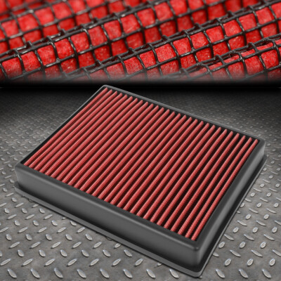 ДЛЯ FORD EDGE 15-20 2.0/2.7/3.5 L МОЮЩАЯСЯ ВСТАВНАЯ ПАНЕЛЬ ВПУСКНОГО ОТВЕРСТИЯ ВОЗДУШНОГО ФИЛЬТРА КРАСНОГО ЦВЕТА