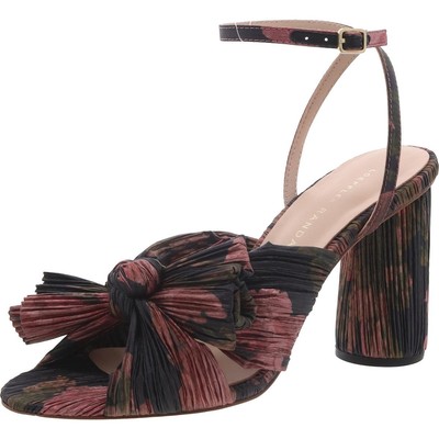 Женские черные туфли-слипоны Loeffler Randall на каблуке 6 см (B,M) BHFO 8222