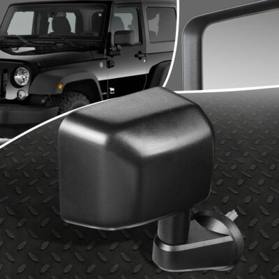 ДЛЯ 07-18 JEEP WRANGLER JK OE STYLE РУЧНОЕ ЗЕРКАЛО ЗАДНЕГО ВИДА С ПРАВОЙ СТОРОНЫ В СБОРЕ