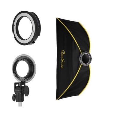 Glow ParaSnap 16x48 Strip Softbox with Adapter for Profoto A2 Monolight