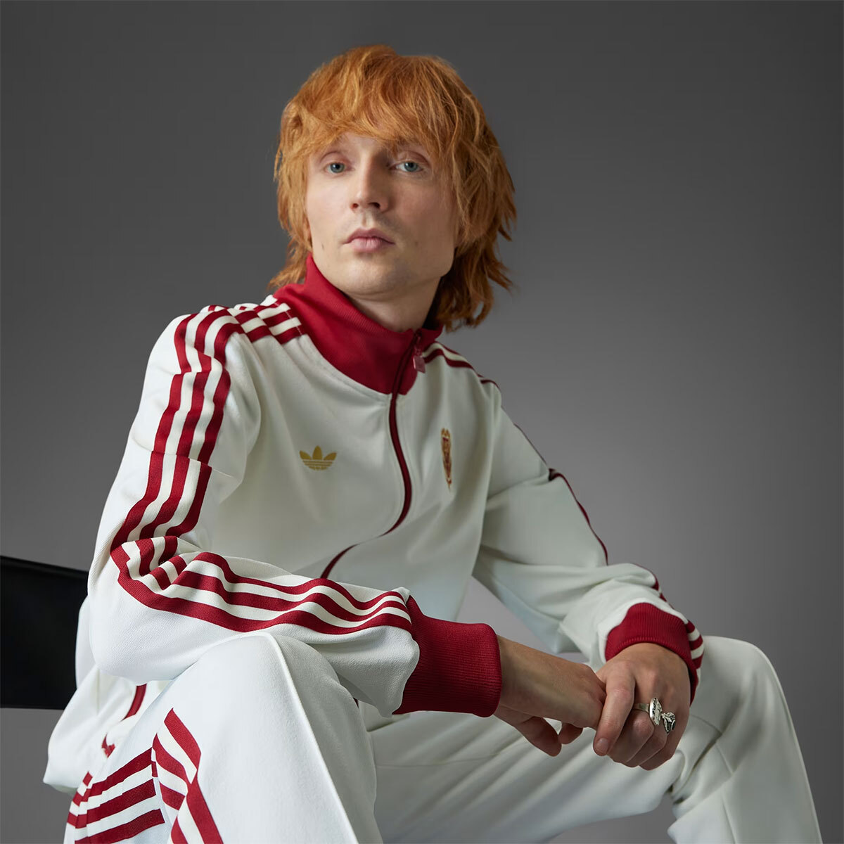 adidas FC Bayern München ジャージ XXO Adidas FC BAYERN MUNICH ANNIVERSARY TRACK TOP JACKET JF0593