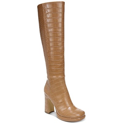 

Sam Edelman Женские кожаные высокие сапоги до колена Freda на молнии BHFO 6374, Freda