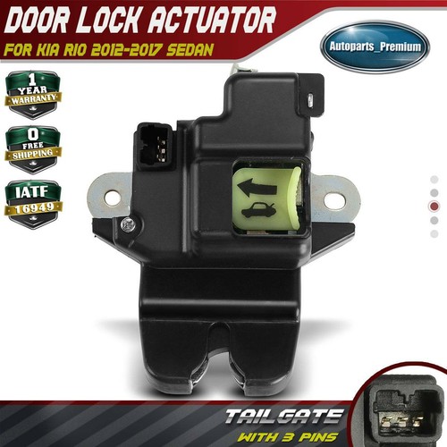 Rear Trunk Latch Lid Lock Actuator for Kia Rio 20122017 Sedan w/o