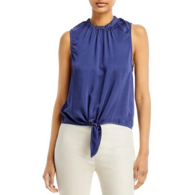 

Женская блузка на бретельках с завязками на подоле Bella Dahl BHFO 1294, Marine blue