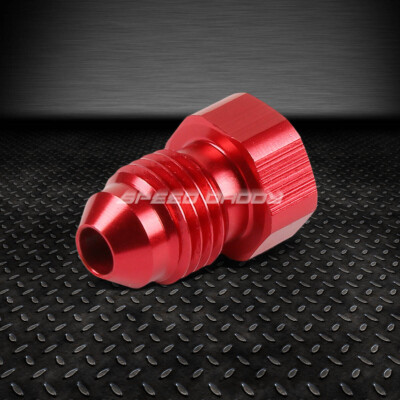3AN AN-3 3/16 РАСШИРИТЕЛЬНЫЙ БОЛТ С АНОДИРОВАННОЙ ГАЙКОЙ ИЗ КРАСНОГО АЛЮМИНИЯ, ПЕРЕХОДНИК ДЛЯ СТОПОРНОГО ФИТИНГА