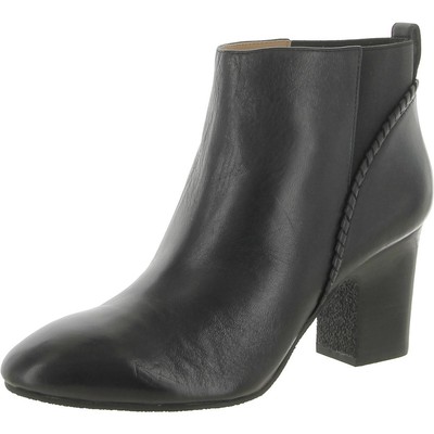 Женские черные кожаные ботильоны Jack Rogers Shoes 8 Medium (B,M) BHFO 6144