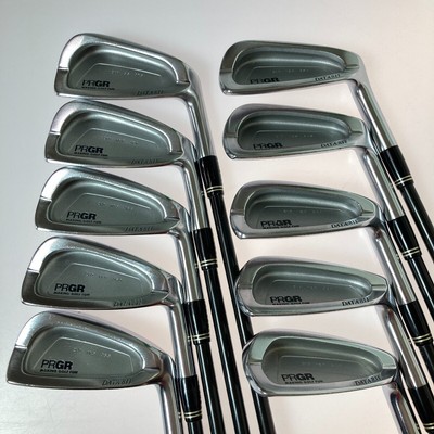 Iron PRGR Pro Gear DATA811 3 9.P.A.S 10pcs Iron Set Shaft DATA080 M 37 R Sc