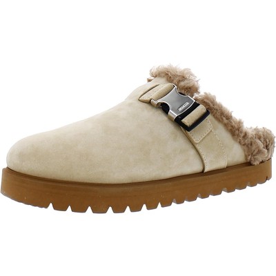 

Moncler Женские туфли Mon Бежевые кожаные слипоны 39 Medium (B,M) BHFO 7680, Коричневый, Mon