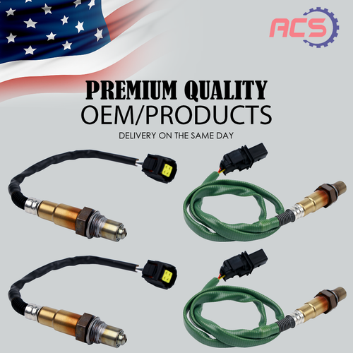 4X Up+Downstream Oxygen O2 Sensor OEM for Mercedes-Benz C230 C280 C350 E350 E550