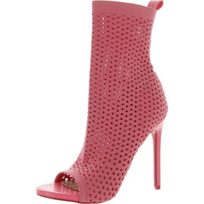 

Женские розовые вязаные ботильоны Steve Madden Evelina 7 Medium (B,M) BHFO 9807, Розовый