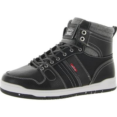 Повседневные и модные кроссовки Levis Womens Bb Hi Ul черные 8.5 Medium (B, M) 0462