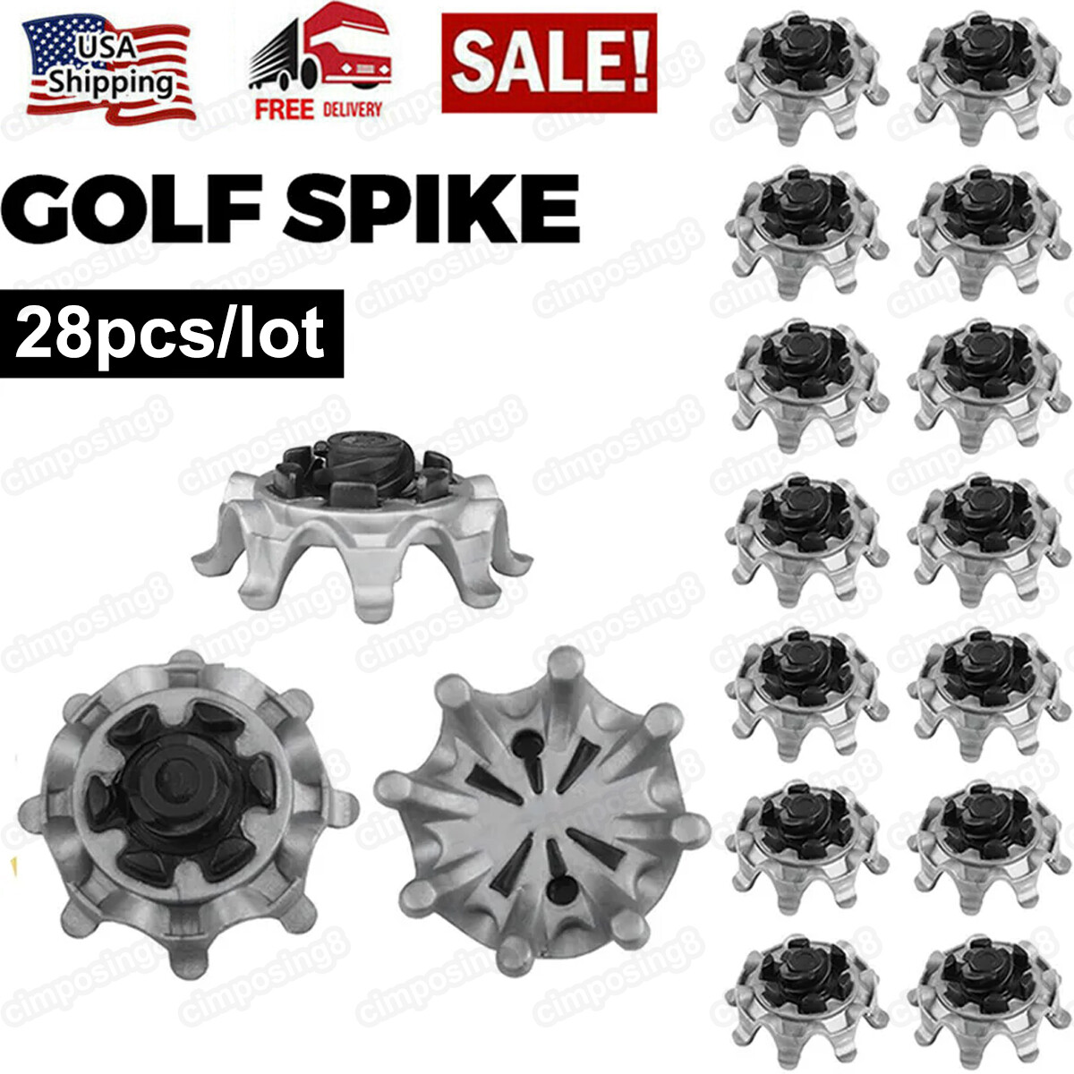 Spikes Fast Twist Training Studs Cleats For Footjoy Replacement