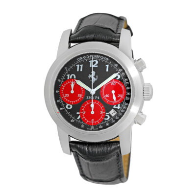 GIRARD PERREGAUX Limited 18K White Gold 40mm Pour Ferrari 330/P4