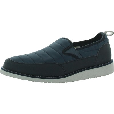 

Rockport Mens Axelrod Faux Fur Footbed Slip-On Sneakers Mid-Sole Footbed BHFO 9409, Navy, Axelrod