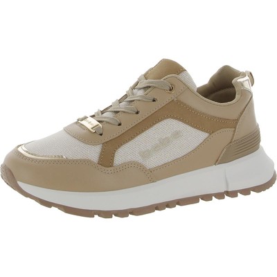 Повседневные и модные кроссовки Bebe Sport Womens Niurka Tan 7 Medium (B, M) 4062