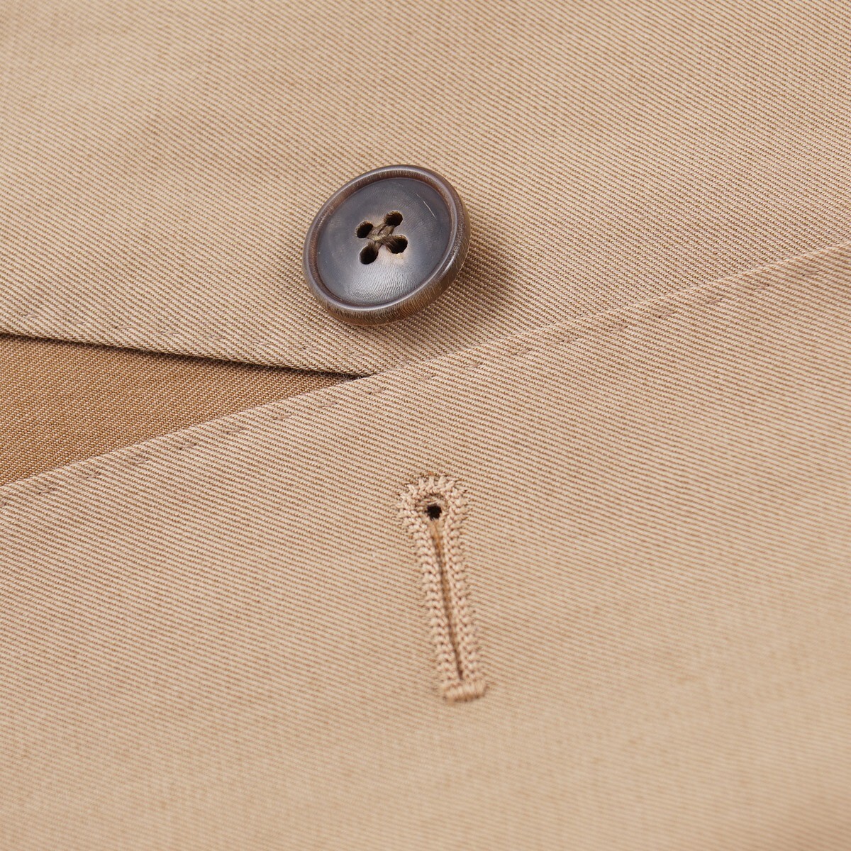 Pre-owned Boglioli Camel Tan Extrafine Wool And Cotton 'k Jacket' Suit 42r (eu 52)