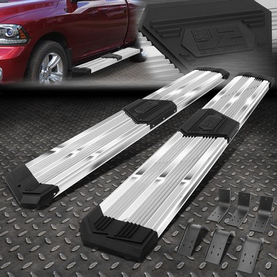 J2 ДЛЯ 09-20 DODGE RAM УДЛИНЕННАЯ КАБИНА 10 SS ПЛИССИРОВАННЫЕ ПОДНОЖКИ С БОКОВЫМИ ПОДНОЖКАМИ
