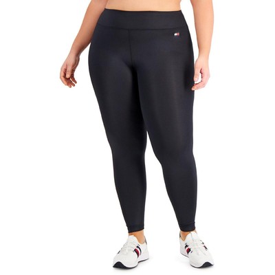 

Спортивные леггинсы для фитнеса с высокой посадкой Tommy Hilfiger Sport Plus BHFO 5106, Черный