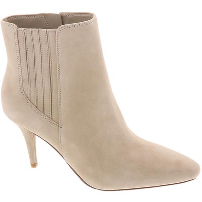 Vince Camuto Женские Замшевые Ботильоны Ambind Almond Toe Zip Up Ботильоны BHFO 6333