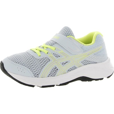 

Кроссовки Asics Boys Contend 6 PS Blue 1.5 Medium (D) Little Kid BHFO 9939, Soft sky/pure silver, Contend 6 PS