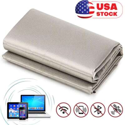 EMF Protection Fabric-Blocking RFID Radiation Singal Shielding Wifi EMI EMP RF