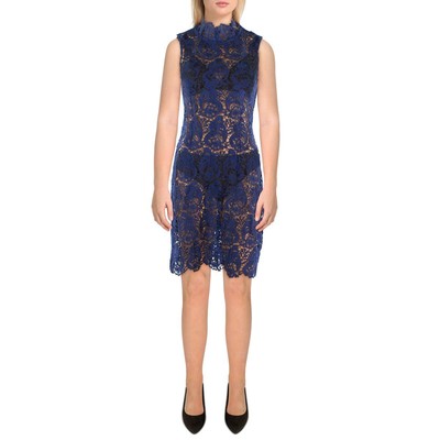 

Женское летнее мини-платье миди темно-синего цвета Gracia  BHFO 7100, Navy