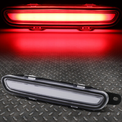 [3D СВЕТОДИОДНАЯ ПОЛОСКА]ДЛЯ 06-10 DODGE CHARGER ТРЕТИЙ ЗАДНИЙ СТОП-СИГНАЛ, 3-Й ЗАДНИЙ СТОП-СИГНАЛ ПРОЗРАЧНЫЙ