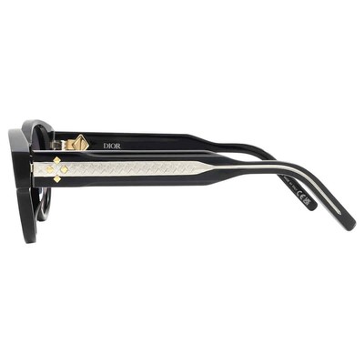 Pre-owned Dior Smoke Oval Men's Sunglasses Cd Diamond R2i 10a0 Dm40110i 01a 48 In Gray