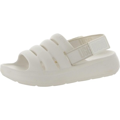 

Ugg Womens Sport Yeah White Slip On Sport Sandals Shoes 9 Medium (B,M) BHFO 1840, Bright white