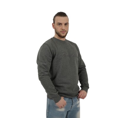 Picaldi Herren Sweatshirt Signature Anthracite Baumwolle