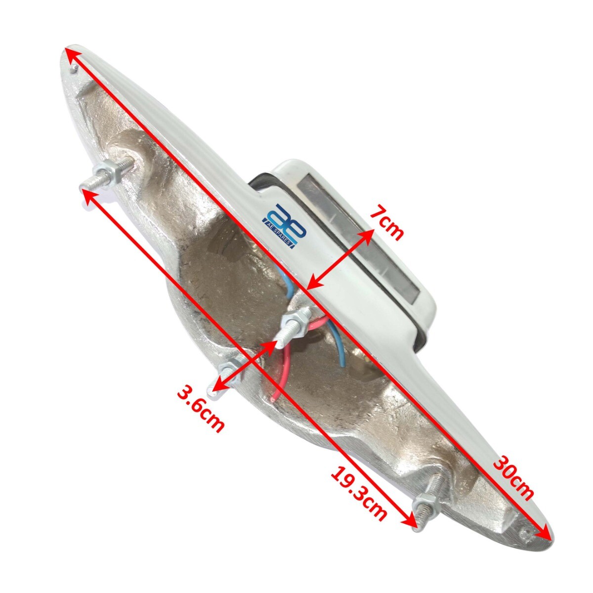 Rear Number Plate Light With Mounting Bracket For Ambassador Early models  