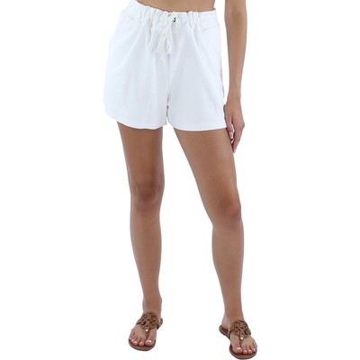 

DKNY Sport Женские белые махровые шорты для фитнеса и тренировок Athletic  BHFO 1220, Белый
